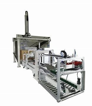 Fully Automatic Box Stacking Machine Gantry Palletizer For Case Carton Box